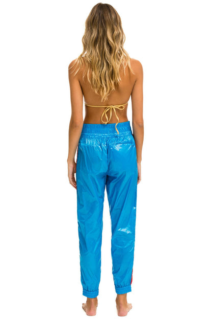 Aviator Nation 5 STRIPE HI RISE WIND PANT - DRESDEN