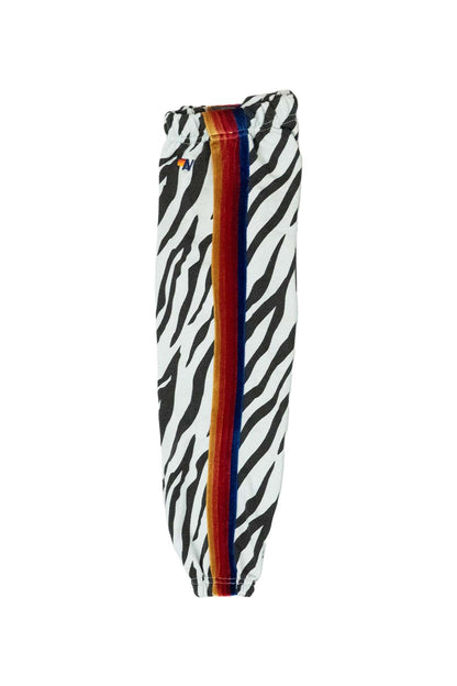Aviator Nation KID'S CLASSIC SWEATPANTS - ZEBRA