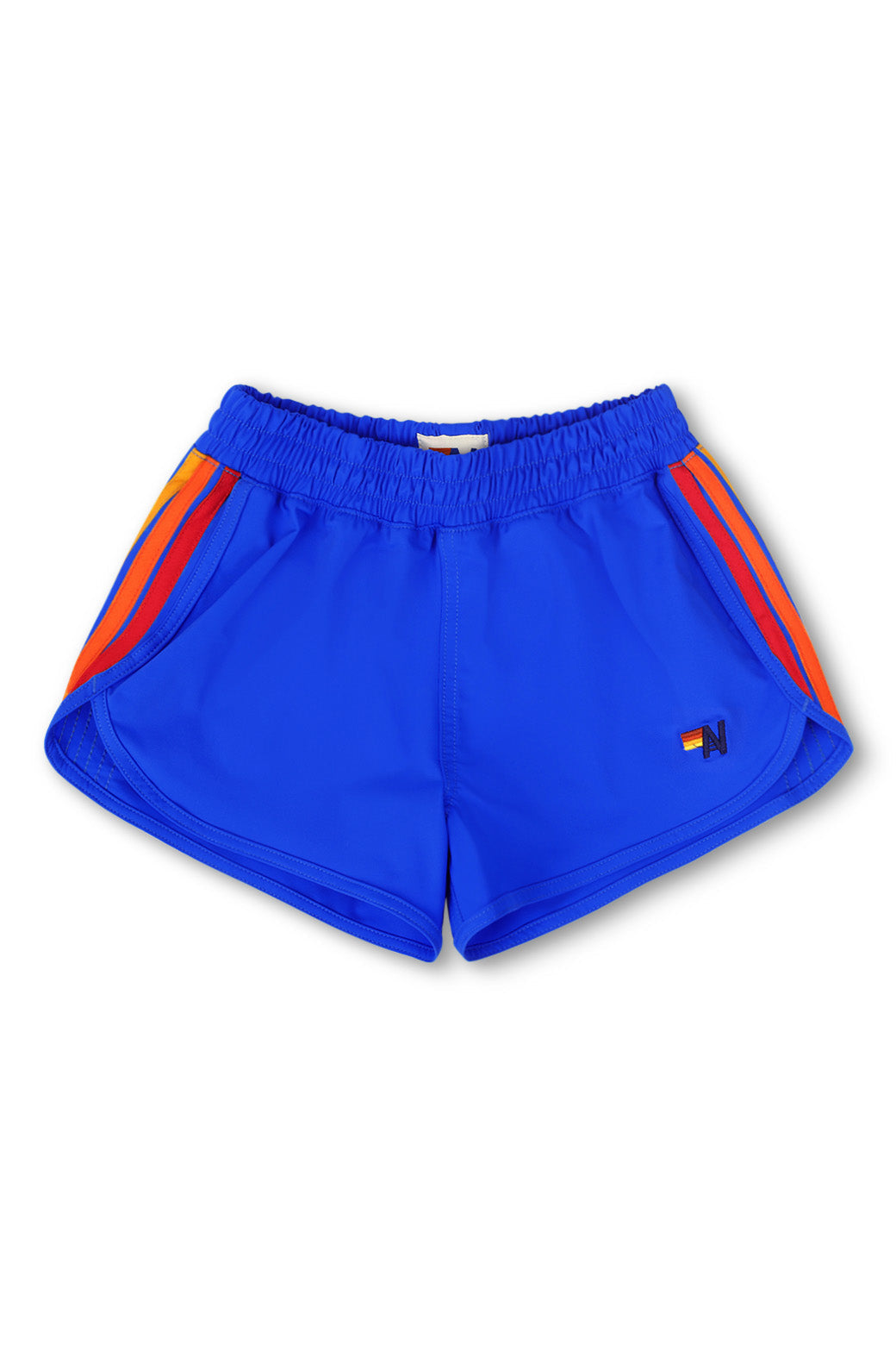 Aviator Nation 5 STRIPE KIDS FLEX JOGGER SHORT - PARROT