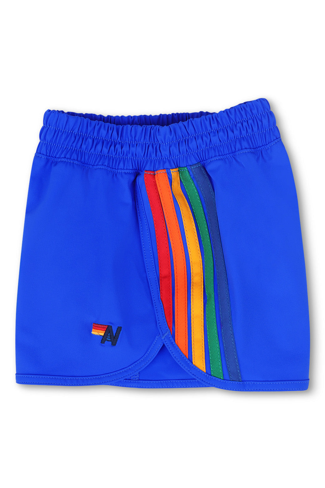 Aviator Nation 5 STRIPE KIDS FLEX JOGGER SHORT - PARROT