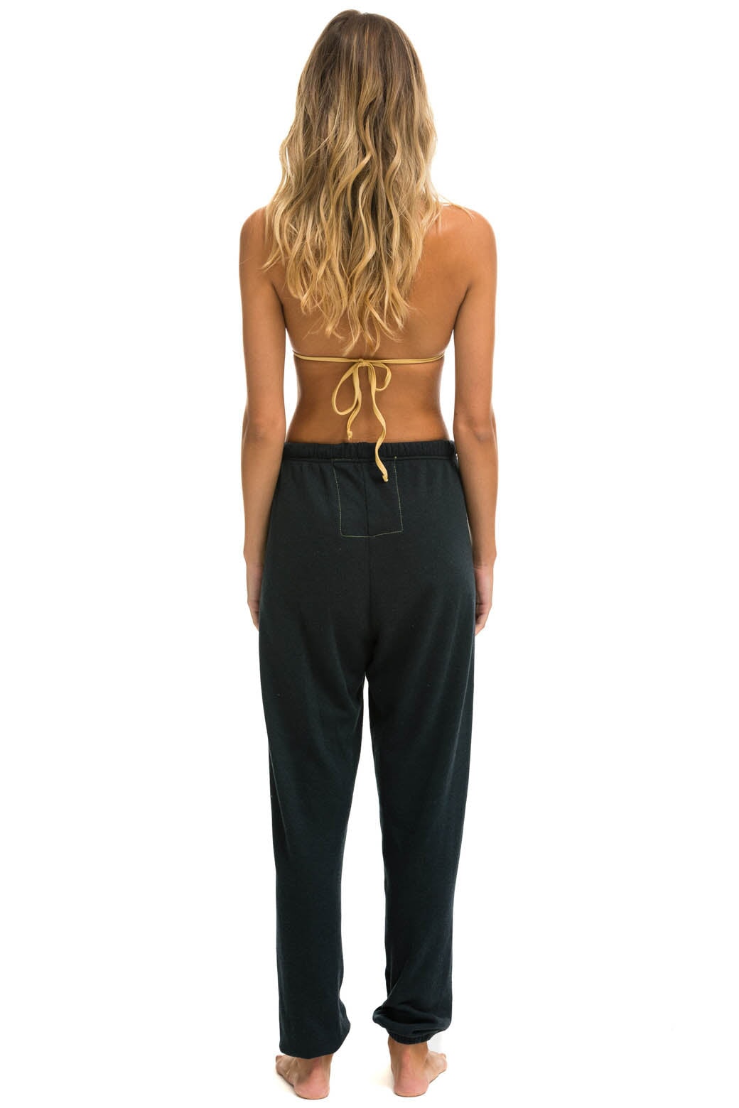 Aviator Nation BOLT HEART SWEATPANTS - CHARCOAL