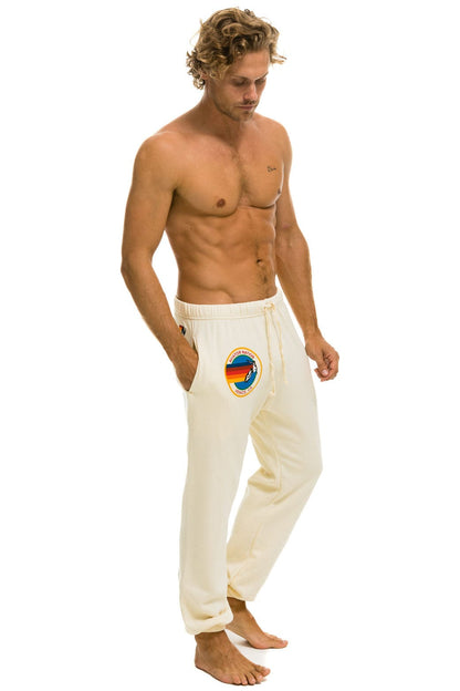 Aviator Nation AVIATOR NATION SWEATPANTS - VINTAGE WHITE