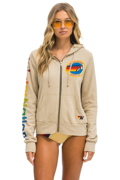 Aviator Nation AVIATOR NATION HOODIE - SAND