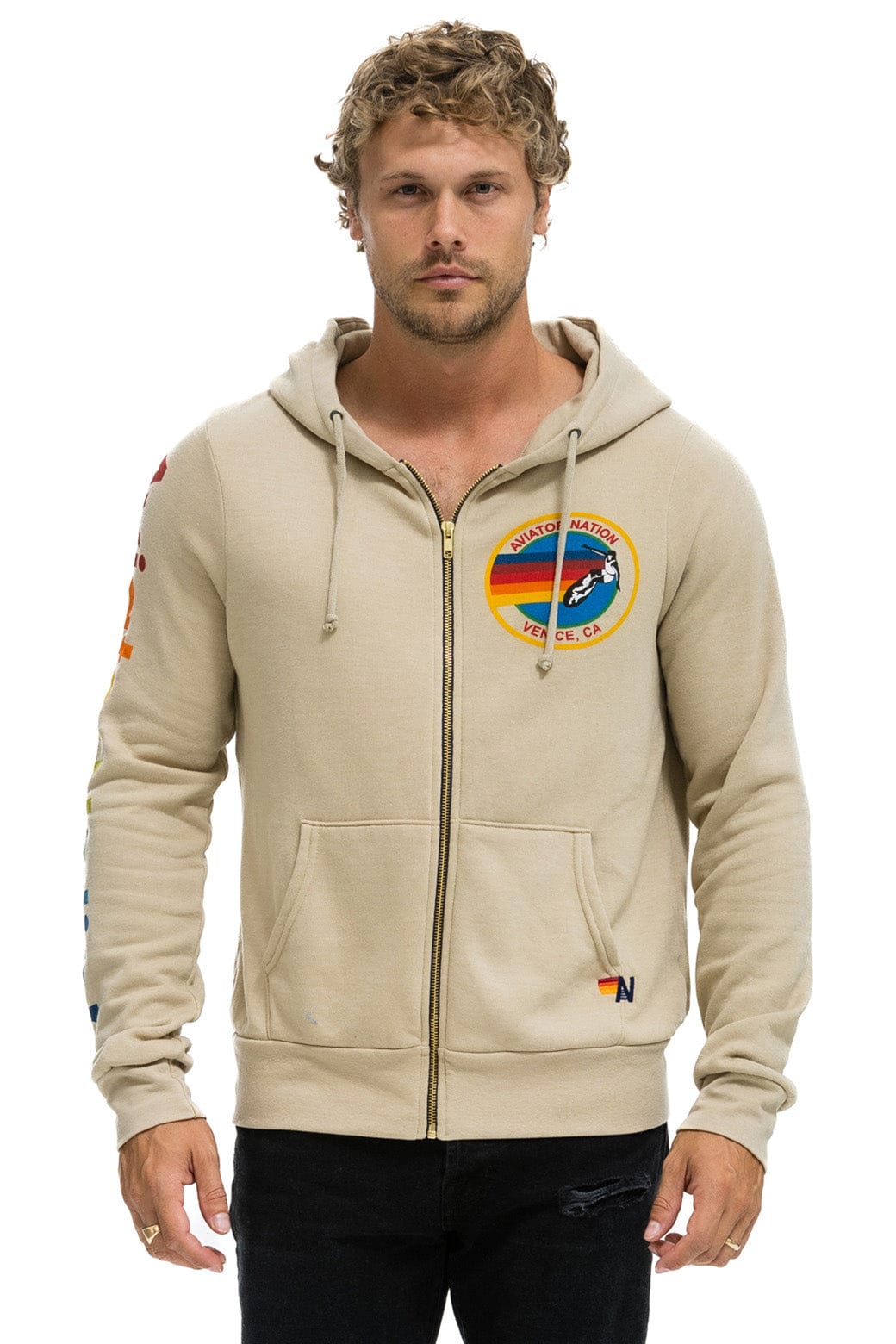 Aviator Nation AVIATOR NATION HOODIE - SAND