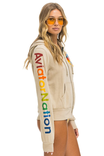 Aviator Nation AVIATOR NATION HOODIE - SAND