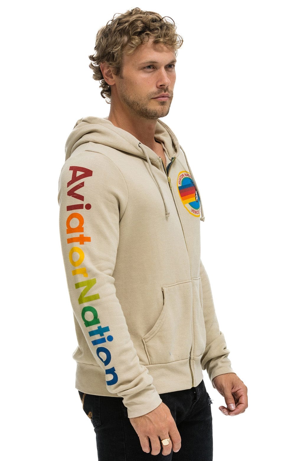 Aviator Nation AVIATOR NATION HOODIE - SAND