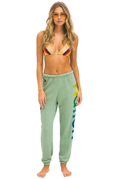 Aviator Nation AVIATOR NATION 2 SWEATPANTS - SAGE