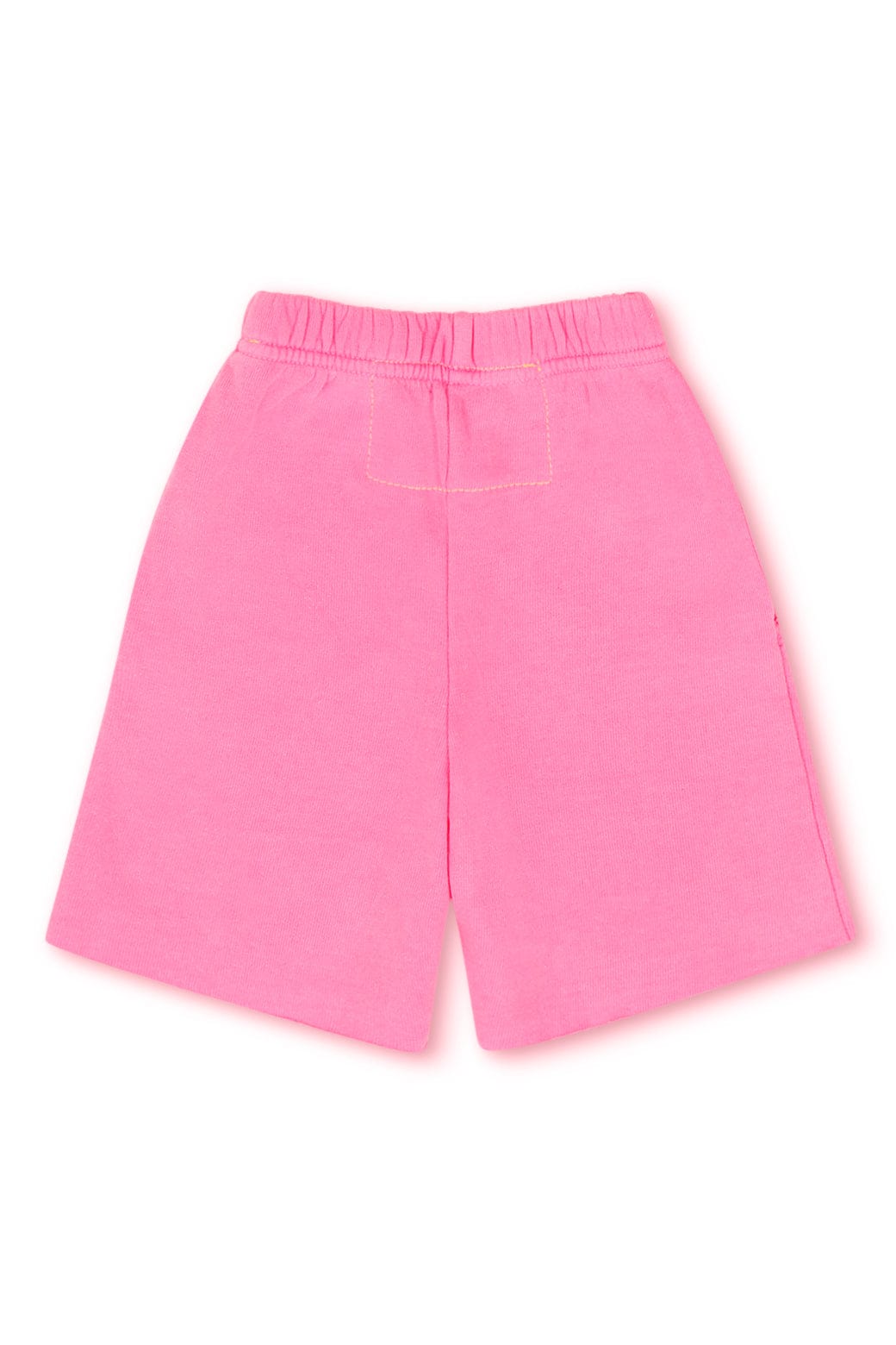 Aviator Nation SMILEY KIDS SWEATSHORTS - NEON PINK