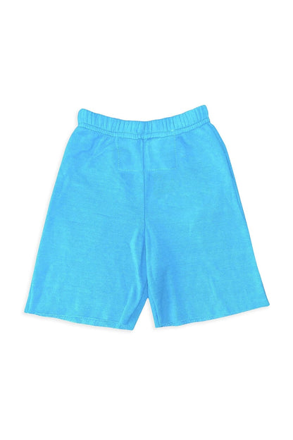 Aviator Nation AVIATOR NATION ASPEN KIDS SWEATSHORTS - NEON BLUE