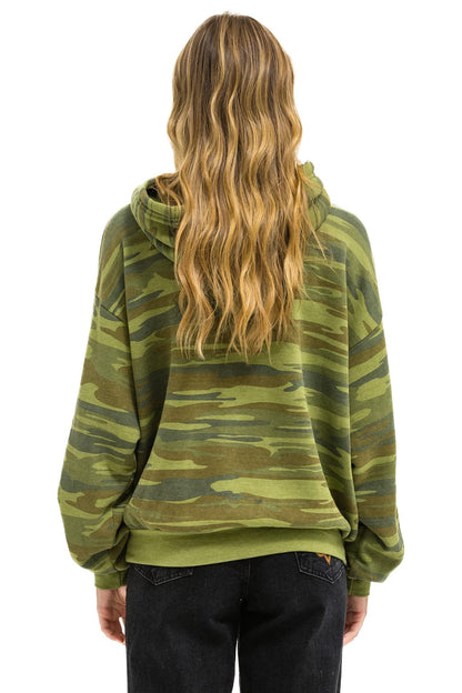 Aviator Nation UNIVERSITY OF TEXAS PULLOVER HOODIE RELAXED - CAMO
