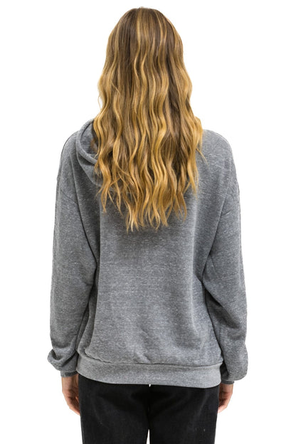 Aviator Nation UNIVERSITY OF TEXAS STATE LOGO PULLOVER HOODIE RELAXED - HEATHER