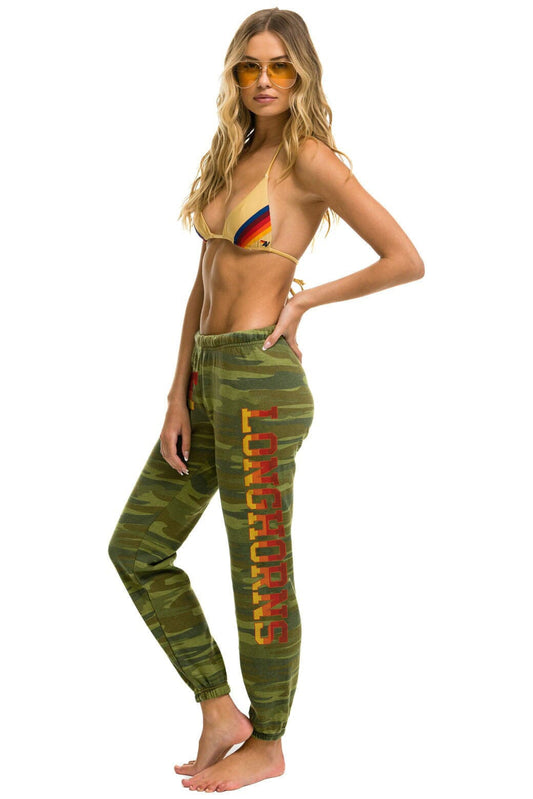 Aviator Nation UNIVERSITY OF TEXAS WOMENS SWEATPANTS - CAMO