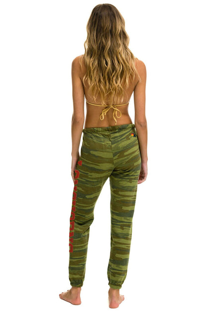 Aviator Nation UNIVERSITY OF TEXAS WOMENS SWEATPANTS - CAMO