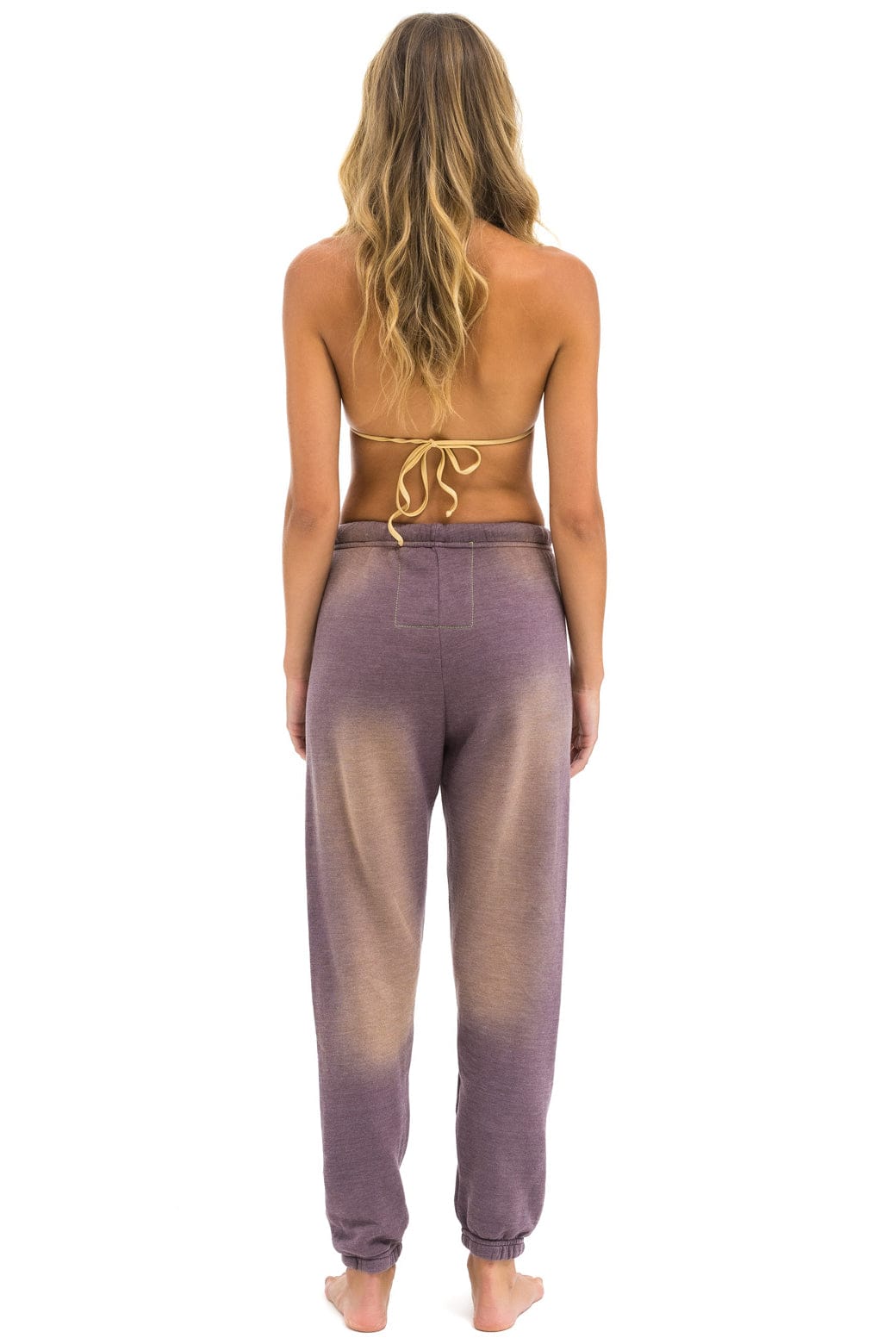 Aviator Nation VENICE SURFER SWEATPANTS - FADED MOCHA