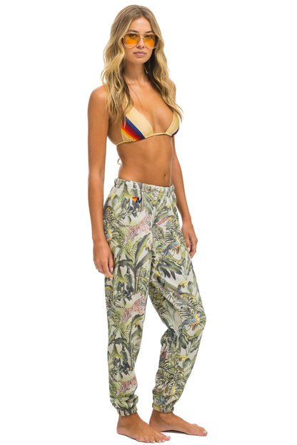 Aviator Nation JUNGLE SWEATPANTS - SAND