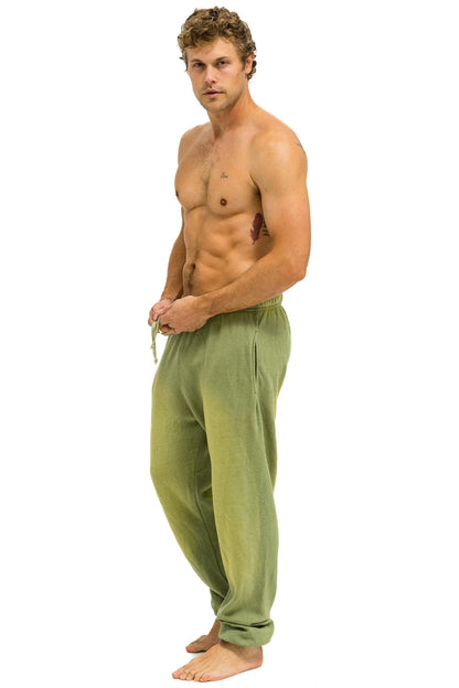 Aviator Nation ESSENTIAL SWEATPANTS - FADED ARMY