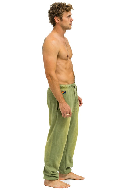 Aviator Nation ESSENTIAL SWEATPANTS - FADED ARMY