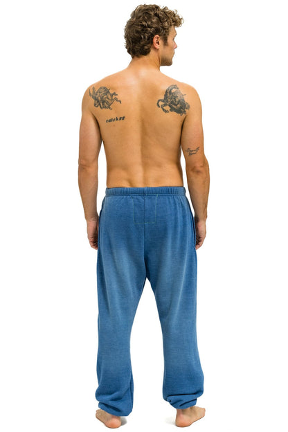Aviator Nation ESSENTIAL SWEATPANTS - FADED WATER