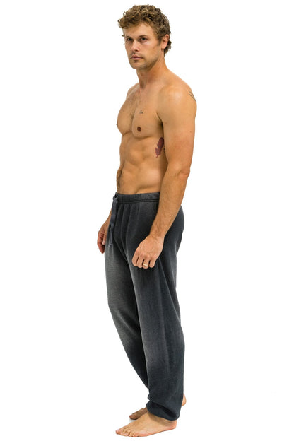 Aviator Nation ESSENTIAL SWEATPANTS - FADED SMOKE