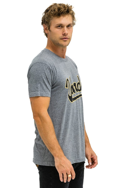 Aviator Nation VANDERBILT COMMODORES CREW TEE SHIRT - HEATHER GREY