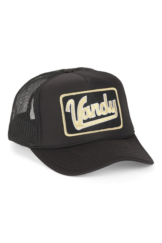 Aviator Nation VANDERBILT VINTAGE LOW RISE TRUCKER - BLACK
