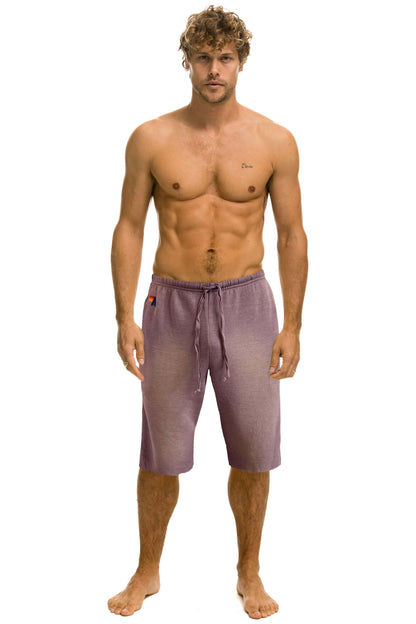Aviator Nation ESSENTIAL MENS SWEATSHORTS - FADED MOCHA