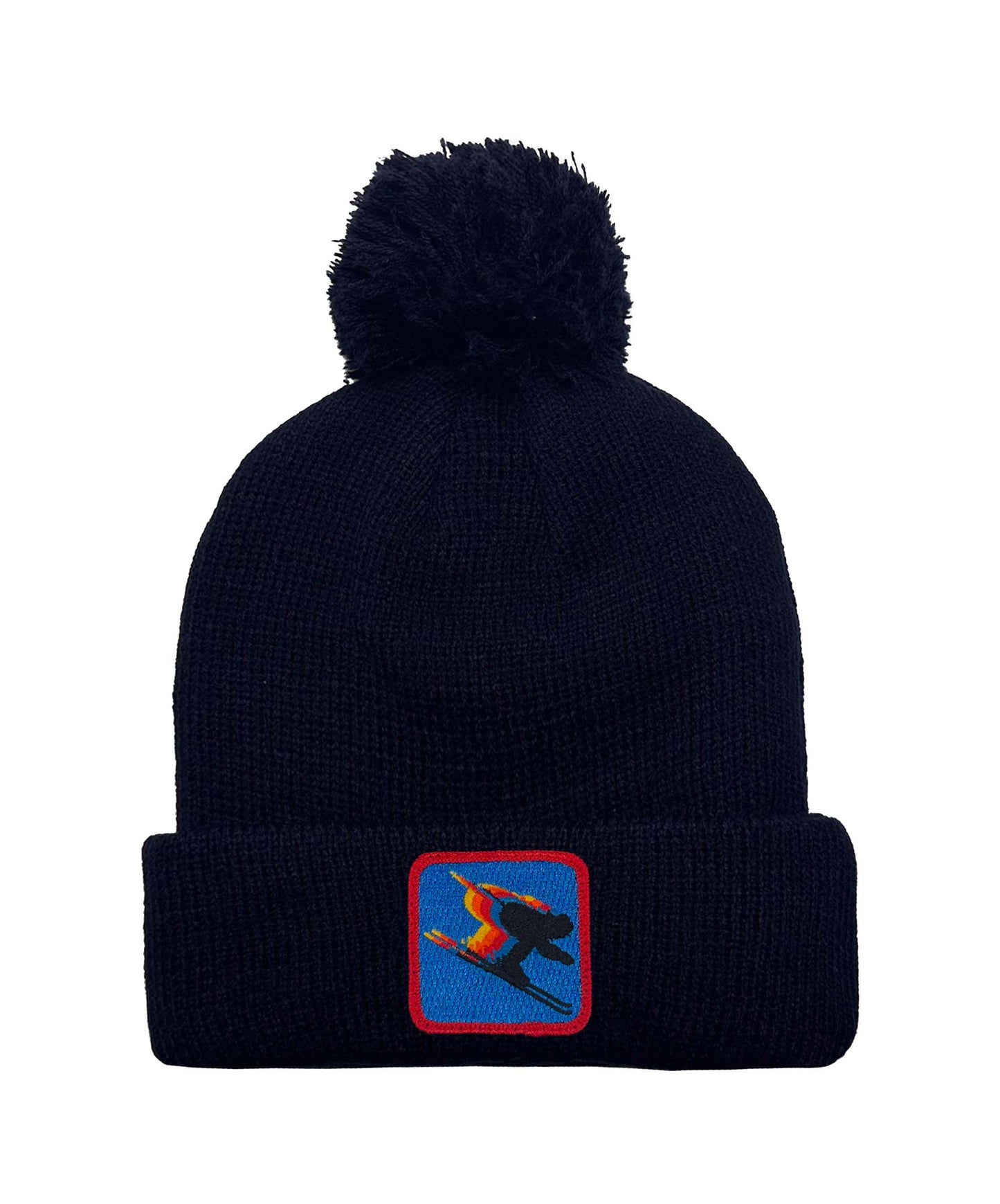 Aviator Nation BIRDS OF PREY 2024 POM POM RIB BEANIE - NAVY