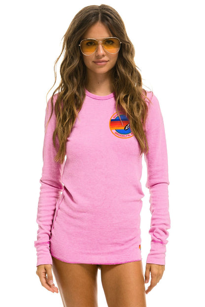 Aviator Nation AVIATOR NATION BROOKLYN THERMAL - NEON PINK