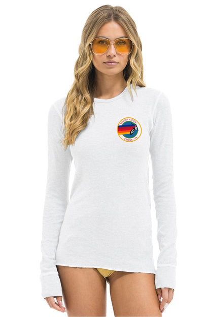 Aviator Nation AVIATOR NATION VENICE THERMAL - WHITE