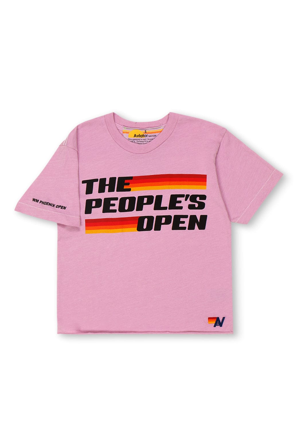 Aviator Nation WM PHOENIX OPEN 2025 BOYFRIEND TEE - MAUVE