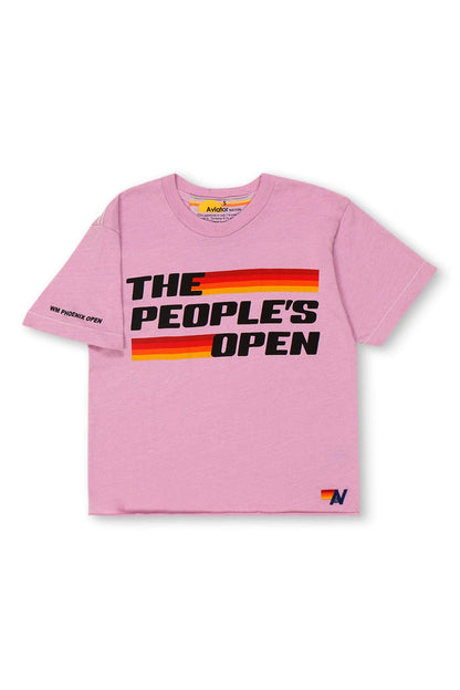 Aviator Nation WM PHOENIX OPEN 2025 BOYFRIEND TEE - MAUVE