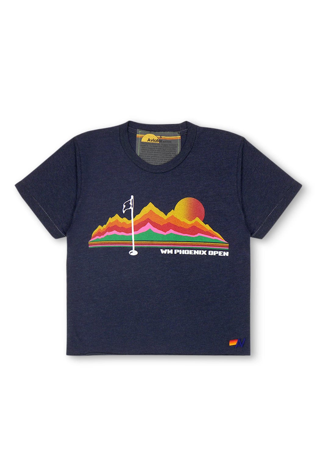 Aviator Nation WM PHOENIX OPEN 2025 BOYFRIEND TEE - NAVY