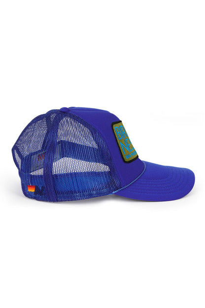 Aviator Nation WMPO BIRDS NEST 2025 TRUCKER HAT - ROYAL