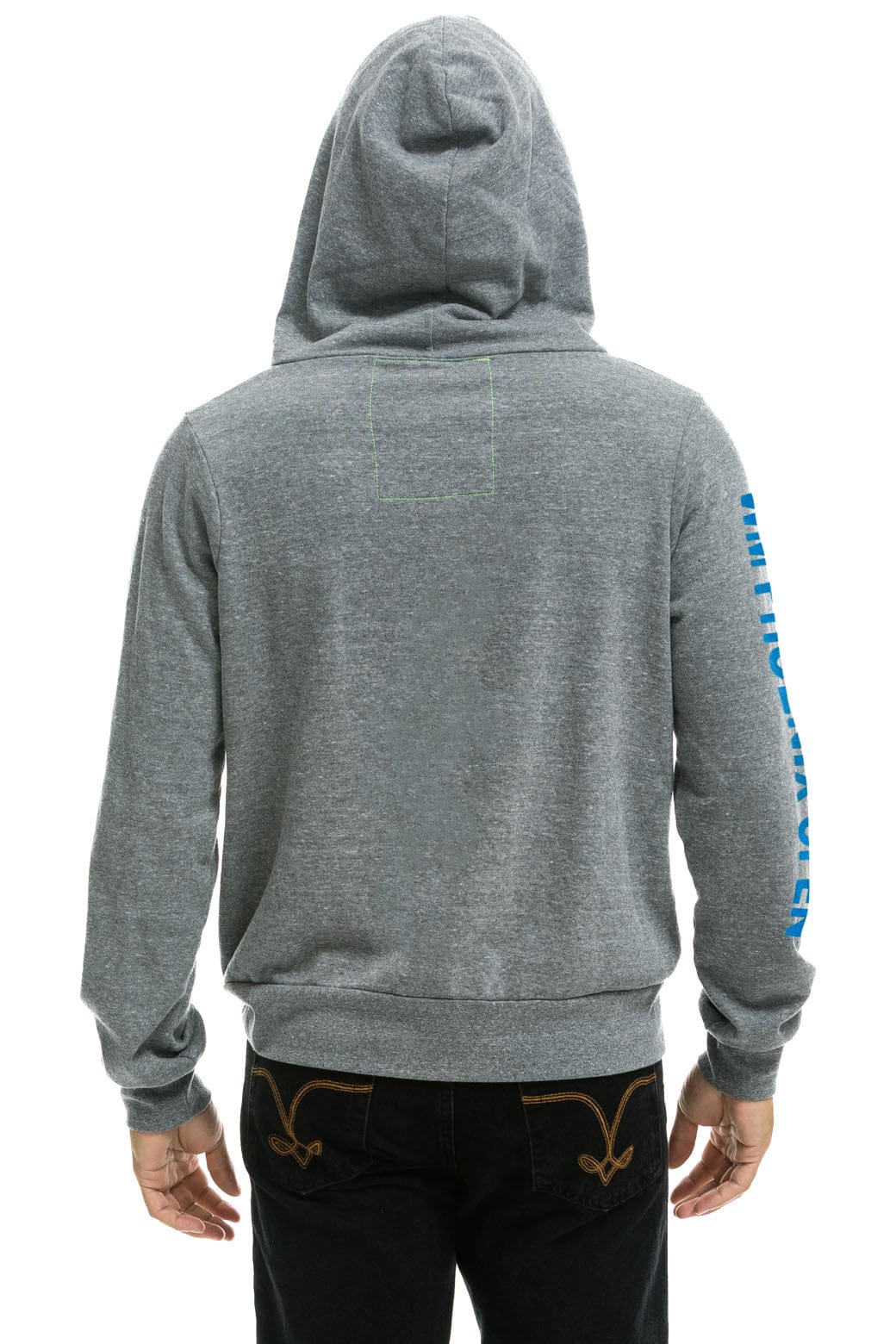 Aviator Nation WMPO BIRDS NEST 2025 ZIP HOODIE - HEATHER GREY