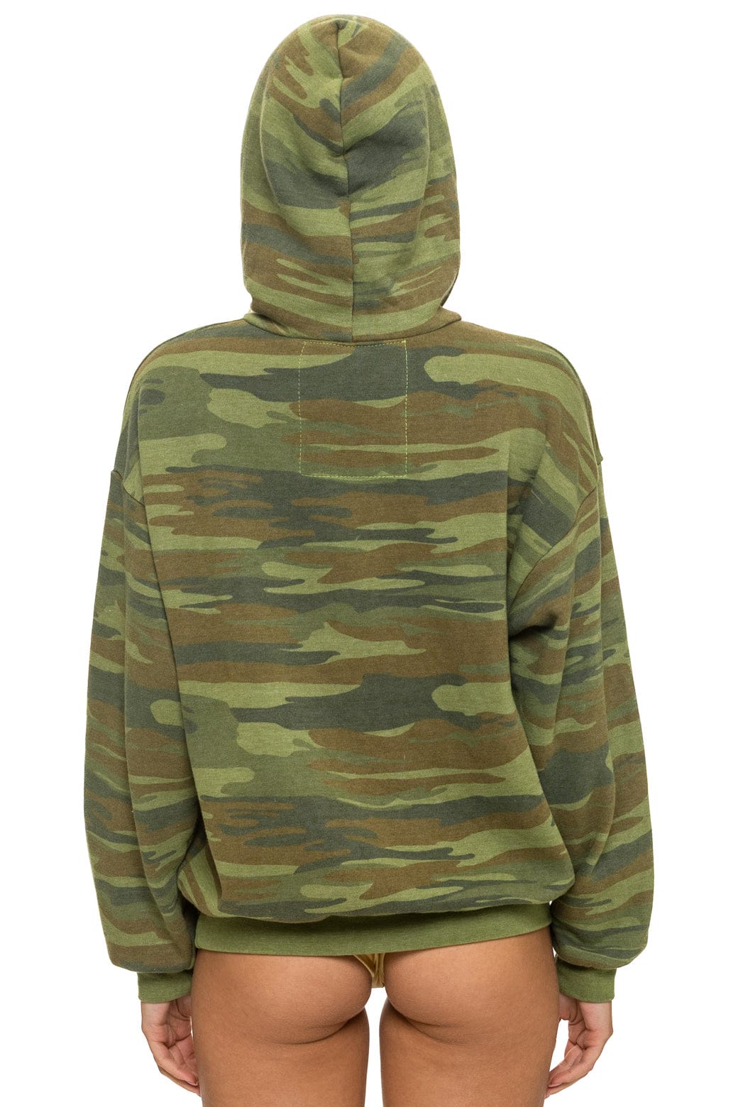 Aviator Nation LOGO PULLOVER RELAXED HOODIE - CAMO