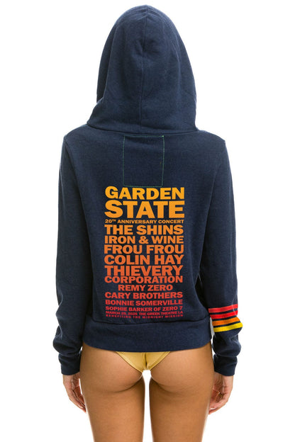 Aviator Nation GARDEN STATE CONCERT ZIP HOODIE - NAVY