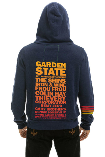 Aviator Nation GARDEN STATE CONCERT ZIP HOODIE - NAVY