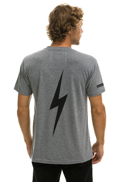 Aviator Nation GARDEN STATE CONCERT CREW TEE SHIRT - HEATHER GREY