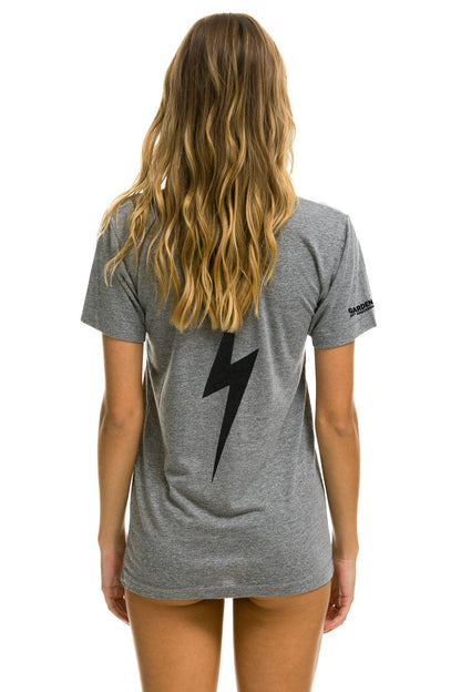 Aviator Nation GARDEN STATE CONCERT CREW TEE SHIRT - HEATHER GREY