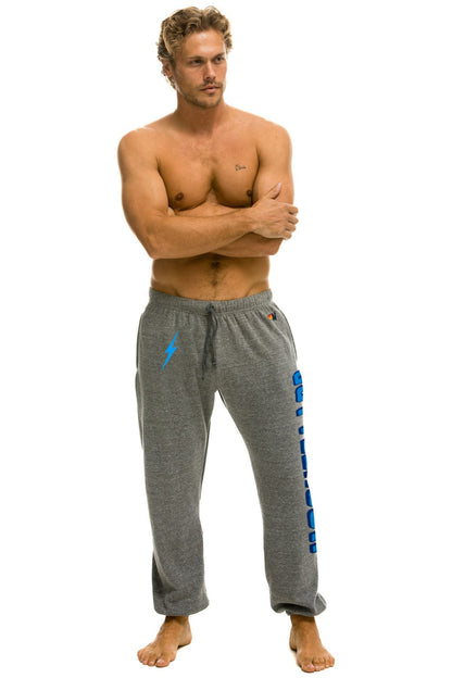Aviator Nation BOTTLEROCK 2025 UNISEX POCKET SWEATPANTS - HEATHER