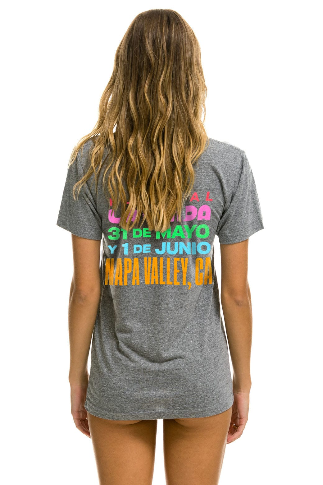 Aviator Nation LA ONDA 2025 TEE - HEATHER