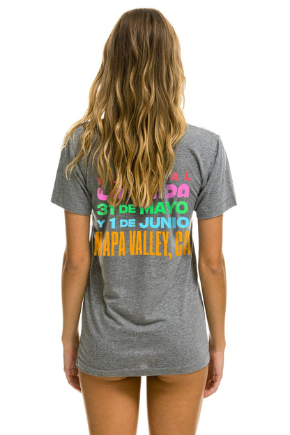 Aviator Nation LA ONDA 2025 TEE - HEATHER