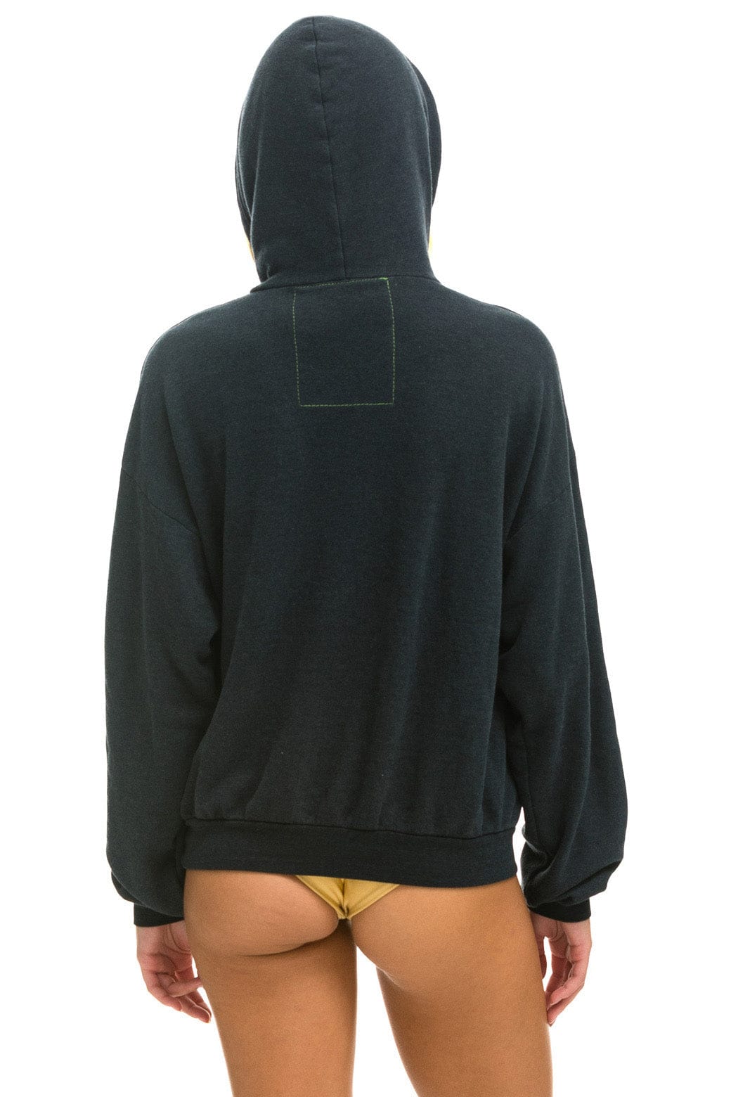 Aviator Nation BUCKEYE FEST 2025  RELAXED PULLOVER HOODIE - CHARCOAL