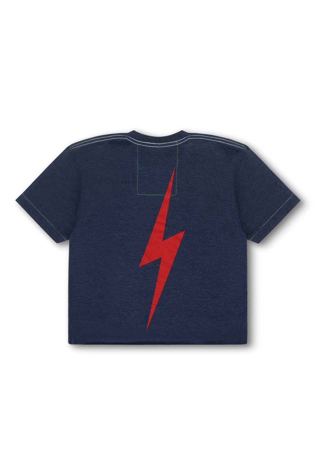 Aviator Nation BOSTON RED SOX BOLT WOMEN'S BOYFRIEND TEE - NAVY