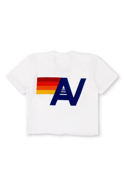 Aviator Nation LOS ANGELES DODGERS BOYFRIEND TEE - WHITE