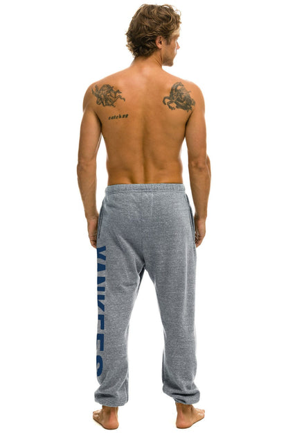 Aviator Nation NY YANKEES SWEATPANTS - HEATHER