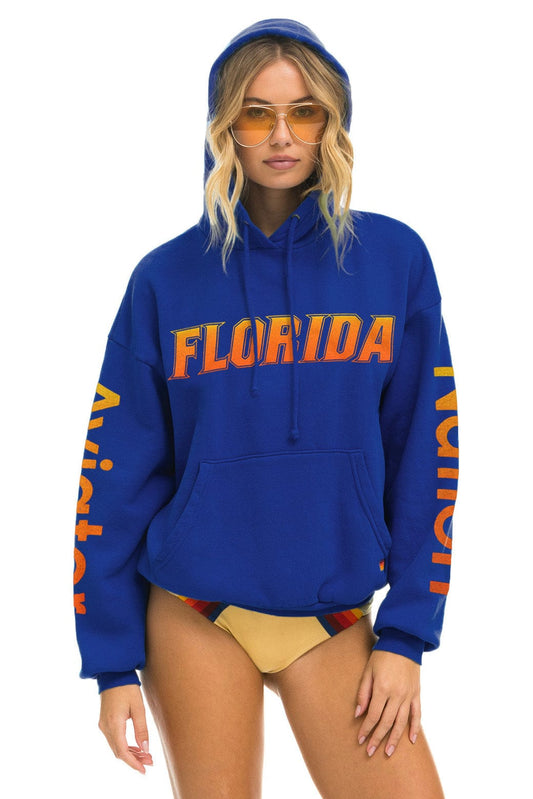 Aviator Nation UNIVERSITY OF FLORIDA GATORS RELAXED HOODIE - BLUE