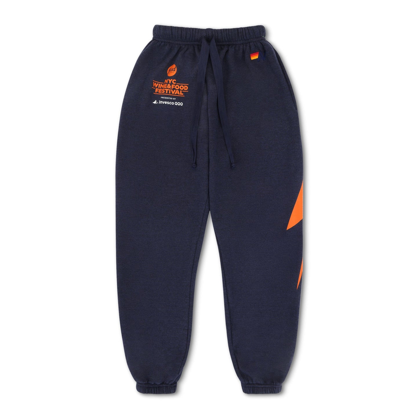 Aviator Nation NEW YORK WINE & FOOD 2025 UNISEX POCKET SWEATPANTS - NAVY