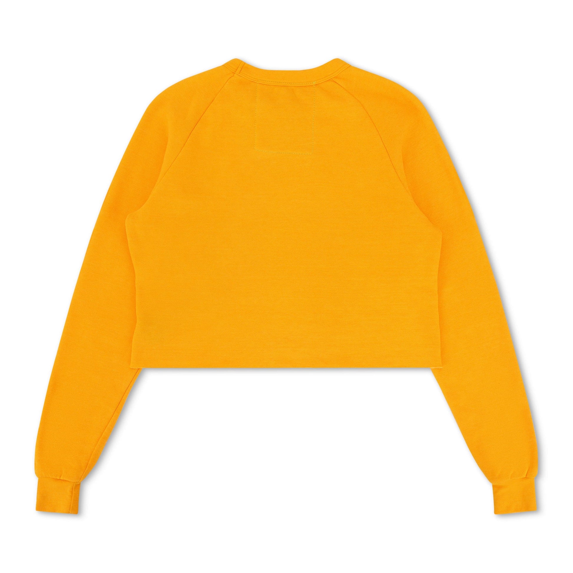 Aviator Nation ASU VINTAGE DEVIL CROPPED CREW SWEATSHIRT - GOLD