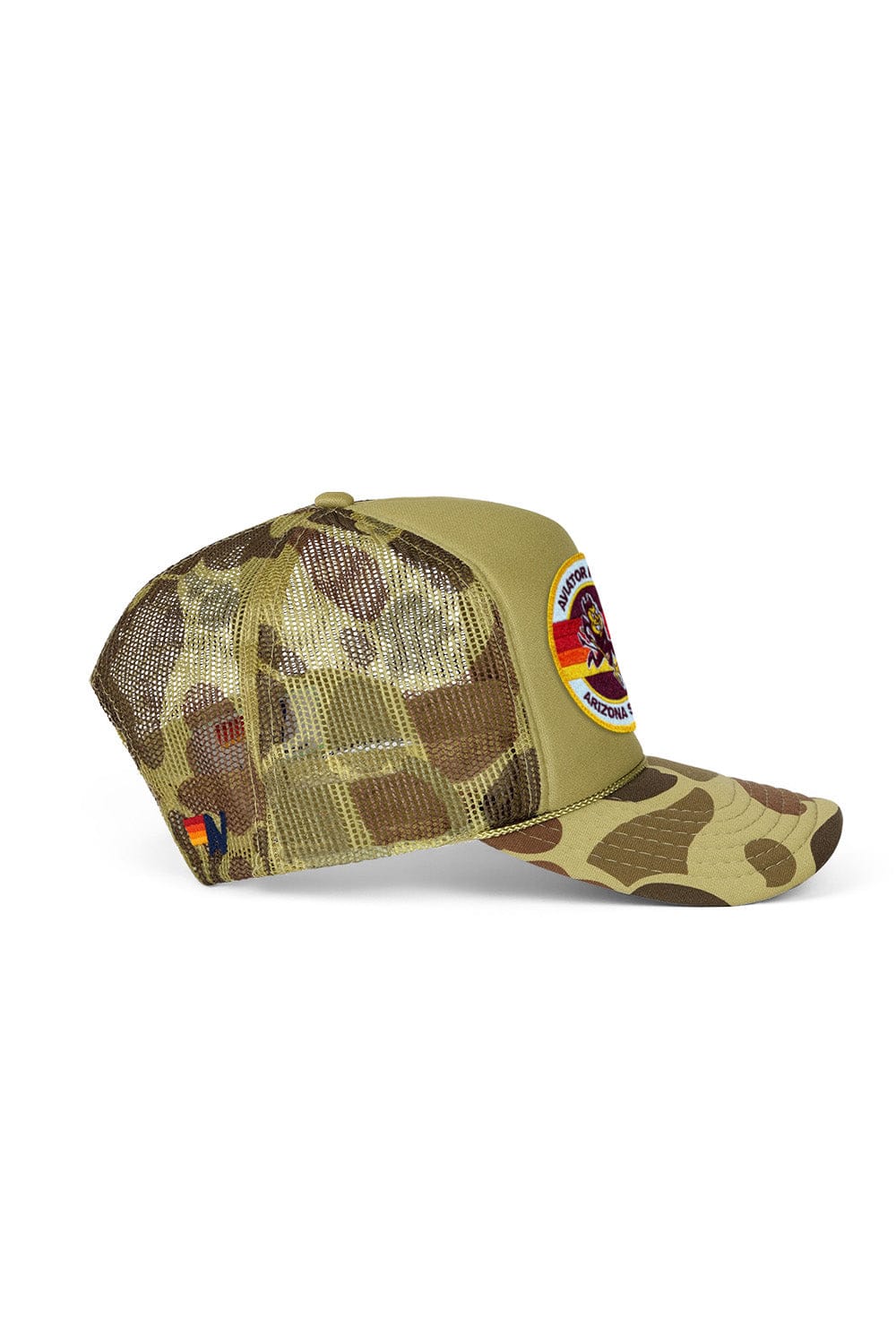 Aviator Nation ASU X AVIATOR NATION VINTAGE LOW RISE TRUCKER - CAMO